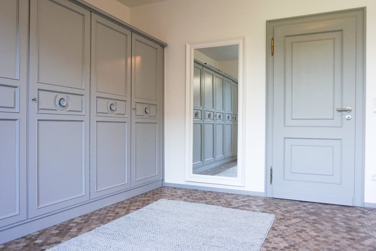 Schlafzimmer in der Ferienwohnung Nina in Egestorf