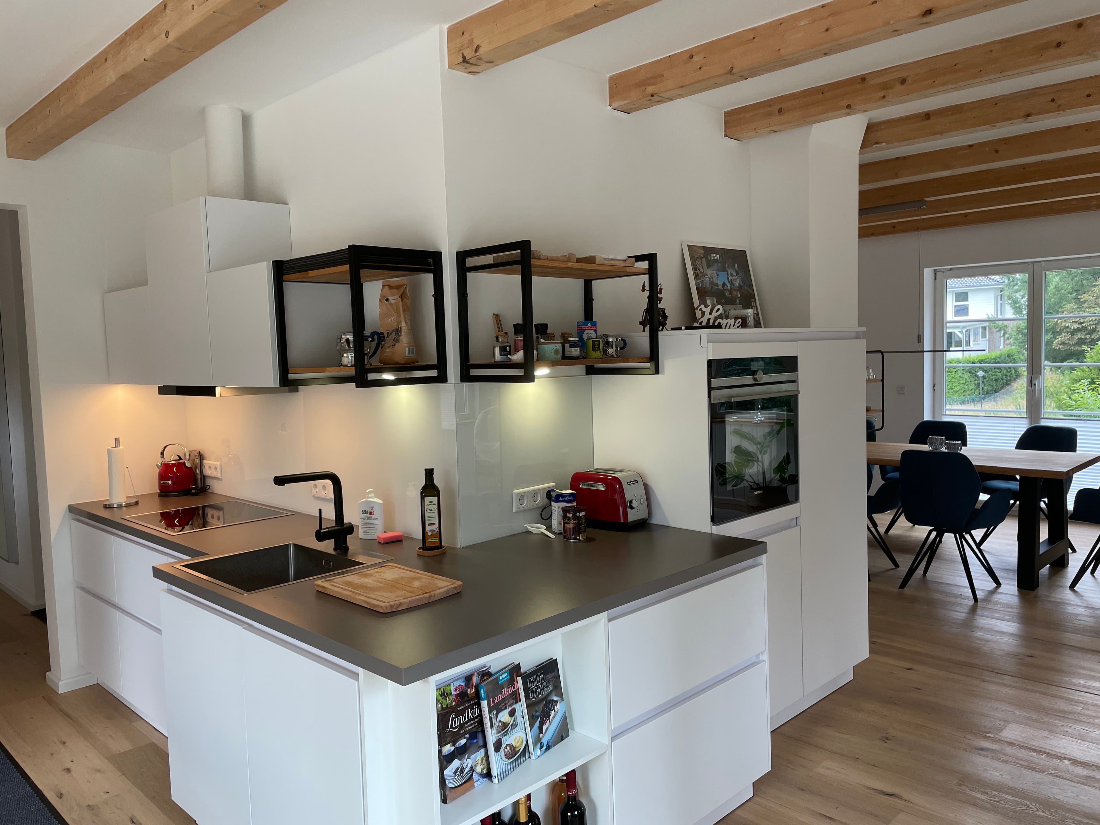 Offene Küche des Ferienhaus Stöverswald in Buchholz