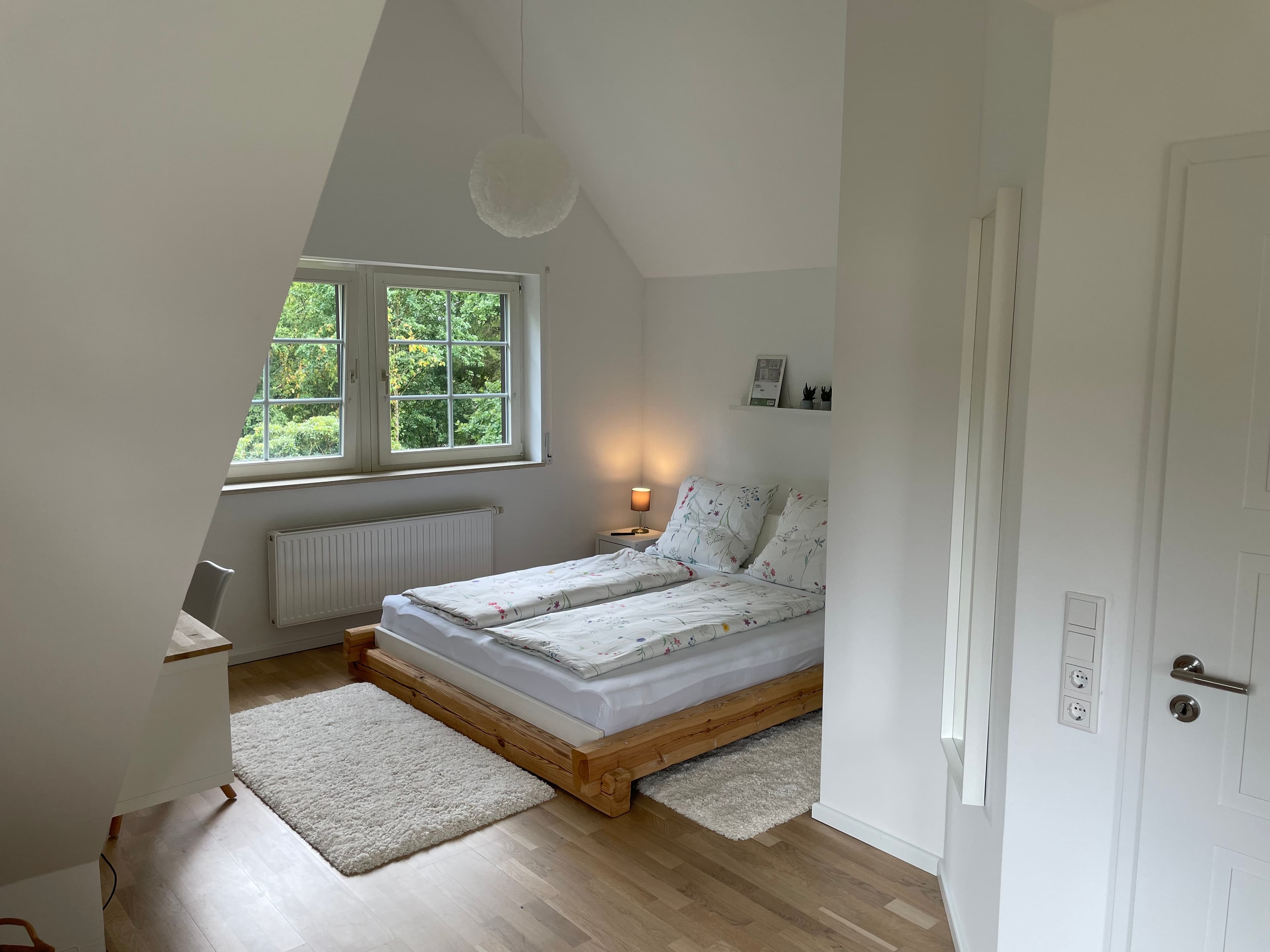 Schlafzimmer im Ferienhaus Stöverswald in Buchholz