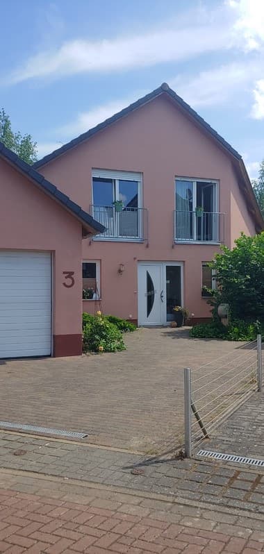 Außenbereich der Ferienwohnung am Graben in Lachendorf